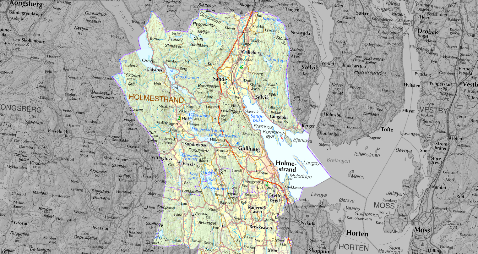 Kommuneplanens arealdel for Holmestrand kommune 2023-2035, kommentarer