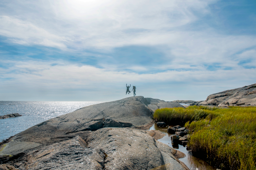 Kuøya sørvest for Rakke