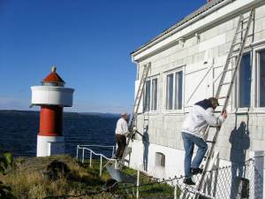 Dugnadsgjeng, Gullholmen fyr