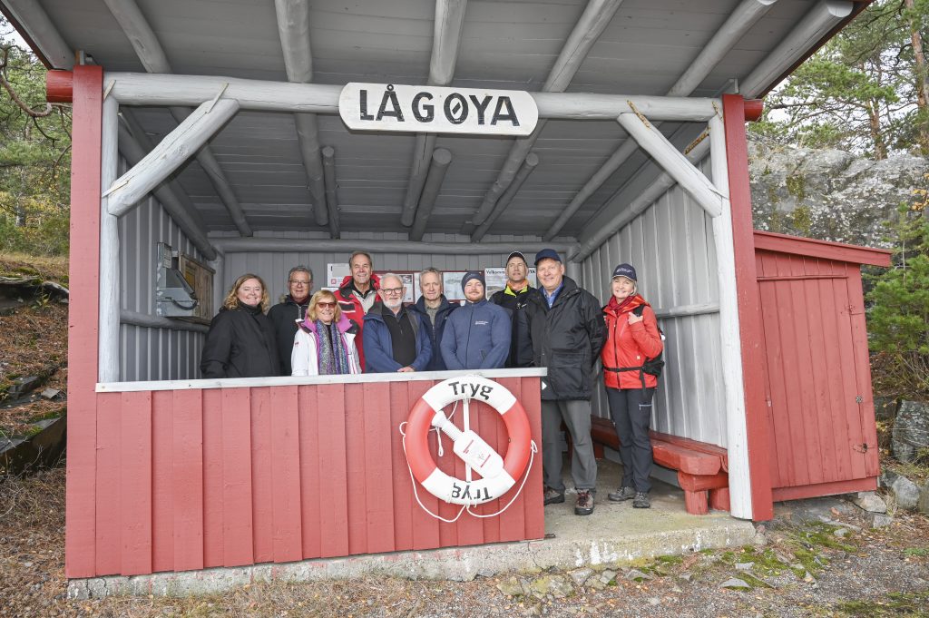 OFs styre på Lågøya